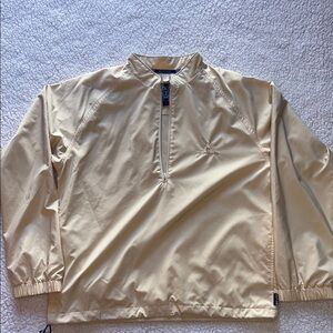Sunice Tan Windbreaker Lightweight Classic Design